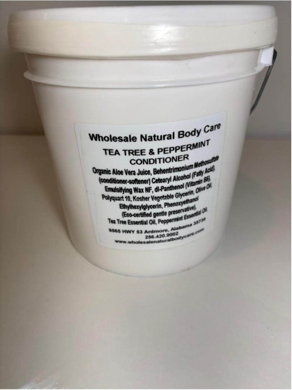 Bulk Wholesale Natural Tea Tree Peppermint Hair Conditioner 1 Gallon Model #V81